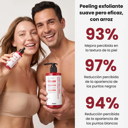 Pack Peeling Coreano Purificante para Rostro y Cuerpo