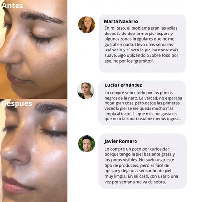 Pack Peeling Coreano Purificante para Rostro y Cuerpo