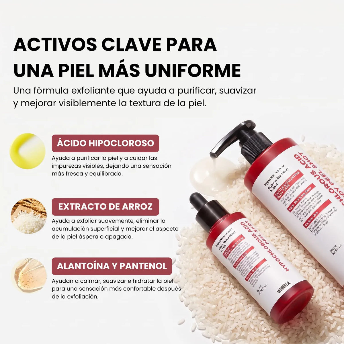 Pack Peeling Coreano Purificante para Rostro y Cuerpo